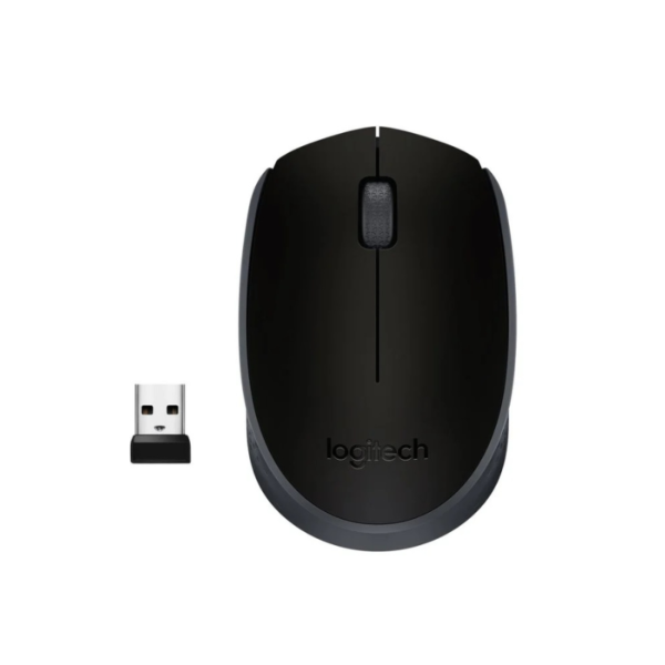 Rato Sem Fios Logitech B170 1000 Dpi Preto