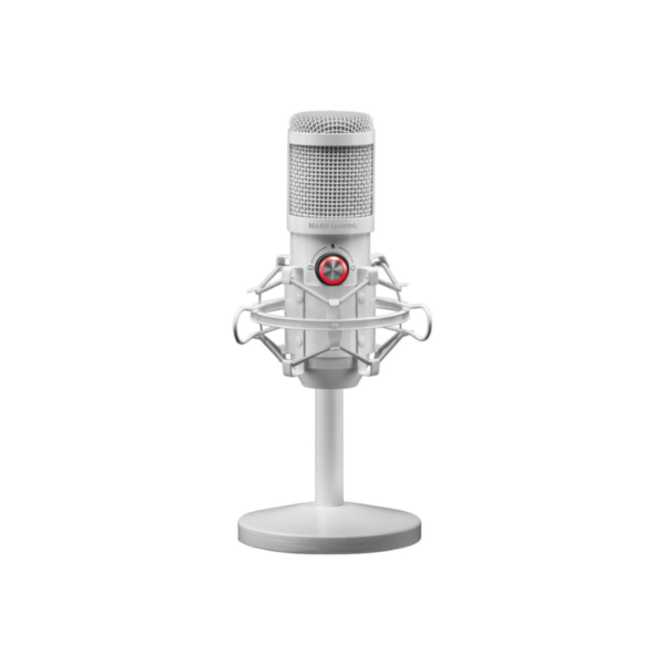 Microfone Mars Gaming MMICX Pro Studio Branco