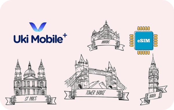 Uki Mobile+ 3 GB - 30 SMS - 30 Mins - 30 Days